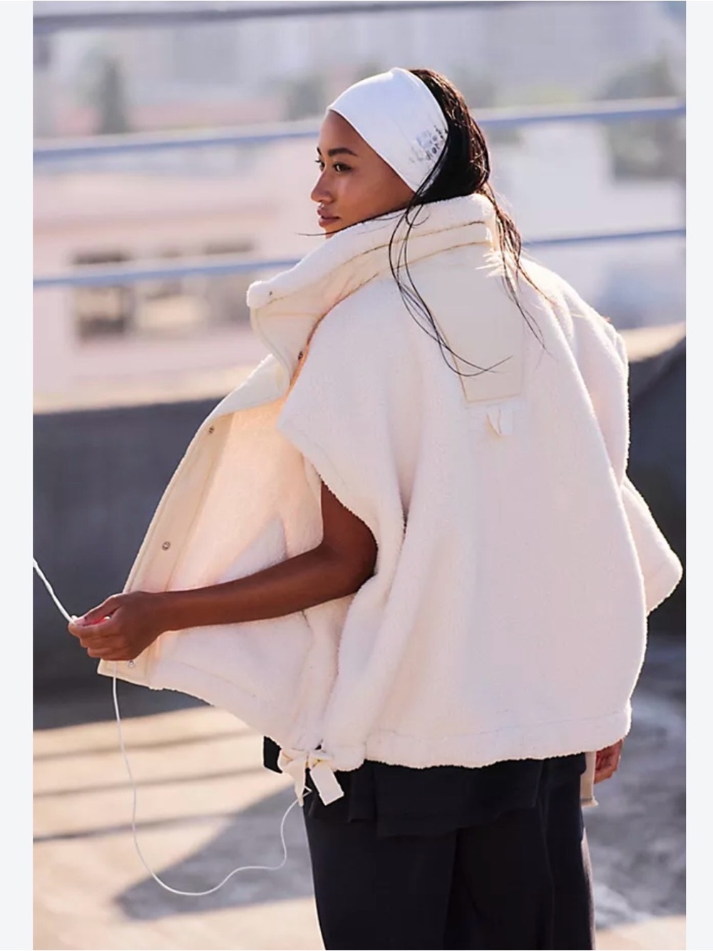 Free people movement scout it out fleece vest